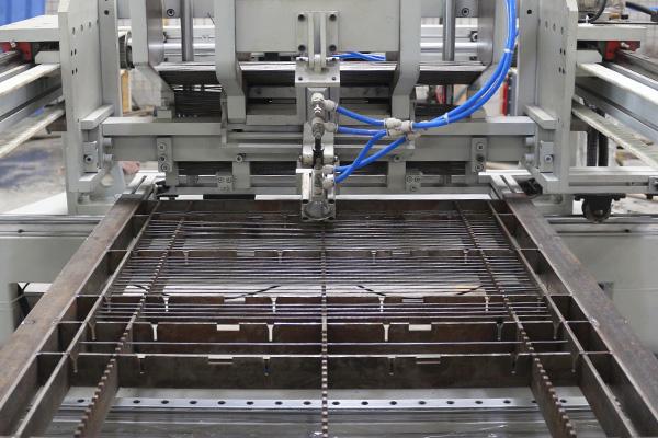 500-1000KG Máquina de soldadura de malla de alambre de alta capacidad de carga máxima con 2-10 número de puntos de soldadura 5