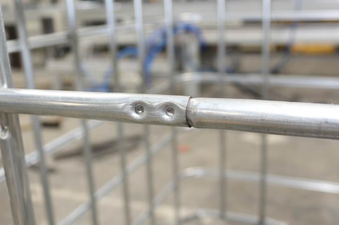 Máquina de soldadura de jaulas eléctricas IBC 50Hz Control por control automático 225KVA 8