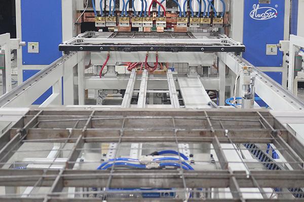 Máquina de línea de producción de condensador de tubo de alambre de refrigerador, máquina de soldadura y doblado 6