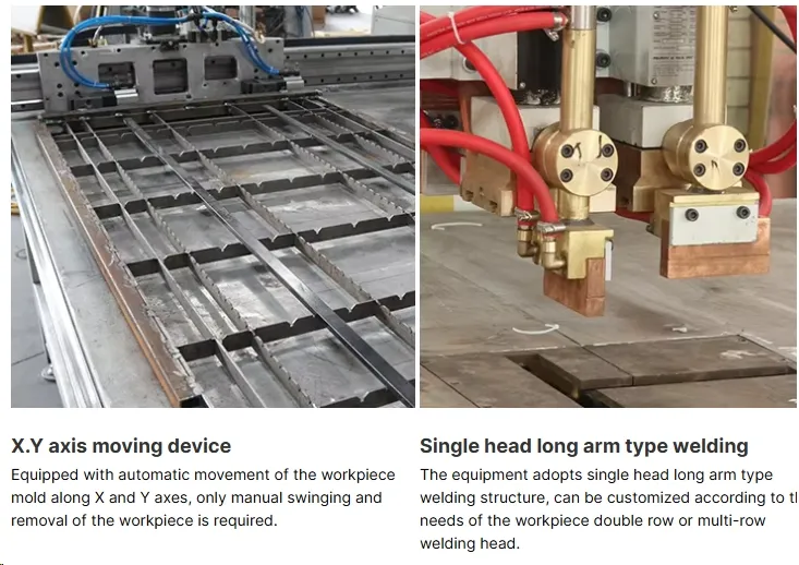 Máquina de soldadura de alambre del eje XY Alta velocidad Panel de seguridad de cerca automático completo de malla de alambre Soldadora de máquina de soldadura 2