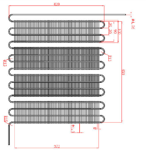 Máquina de soldadura de condensador automático de tipo de pórtico de veinte cabezas para condensador de refrigerador