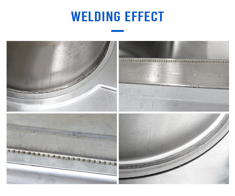 Equipo de soldador de costura industrial Tipo manual para la cocina de acero inoxidable Sing Sink Bowl