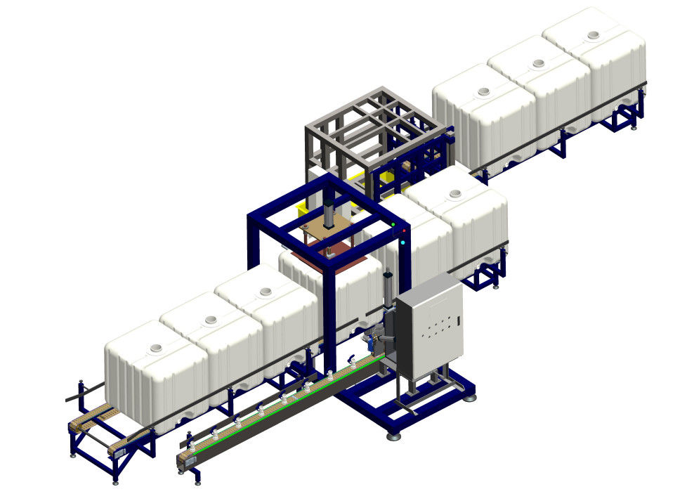Máquina de soldadura de válvulas de tanque IBC para garantizar la fiabilidad de soldadura del producto