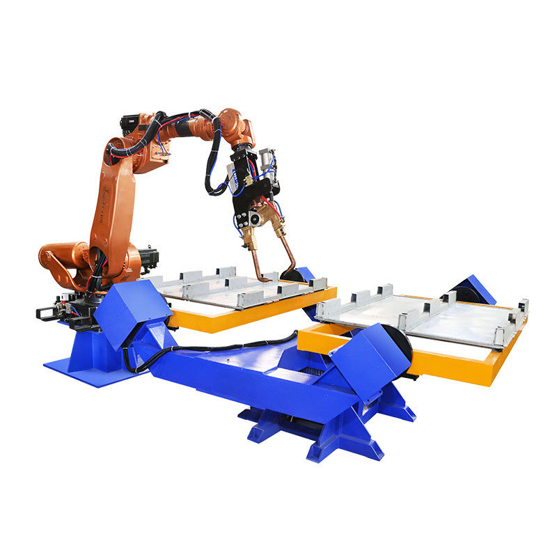 Robot de soldadura puntual de trabajo pesado Tipo C Tipo X Arma de soldadura para esquina de estante de almacenamiento