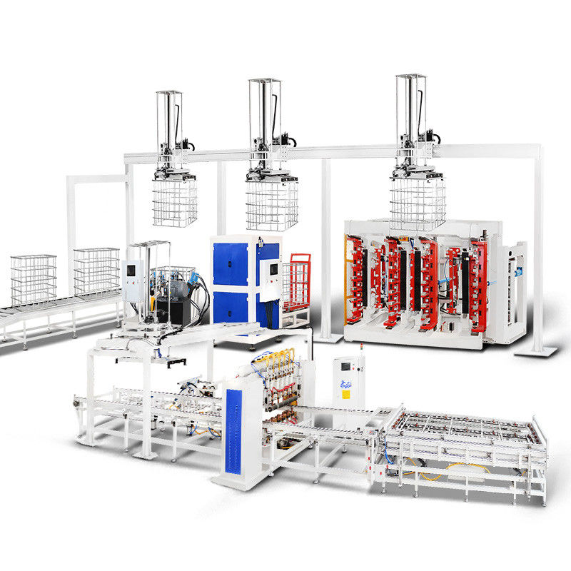 225KVA potencia de soldadura Máquina de jaula IBC para la producción de jaula IBC Tote 220V