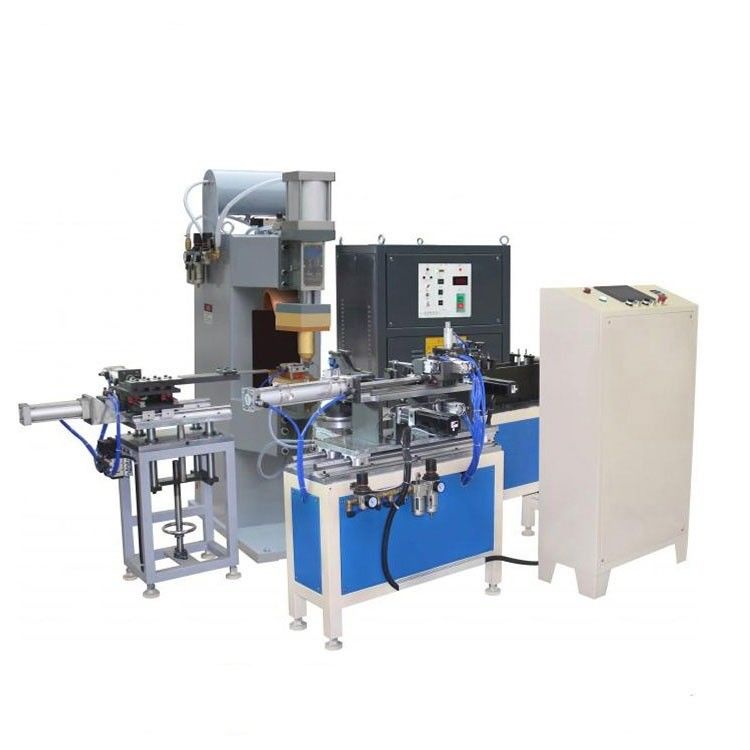 Máquina de soldadura de bandas de acero con tapa de vidrio de corriente continua para productos de acero inoxidable