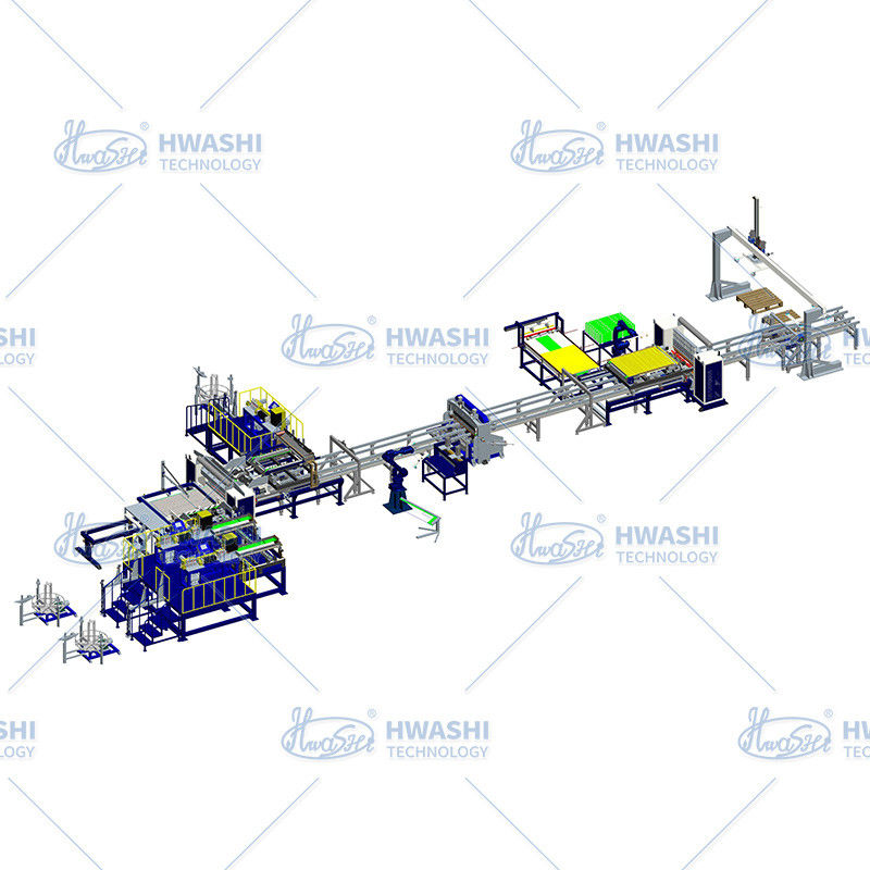 Máquina avanzada de soldadura automática de estantes de alambre para línea de producción de estantes de cubierta de malla de alambre