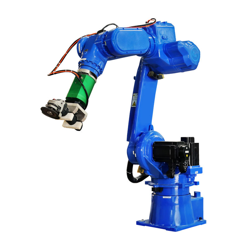 Blue HWASHI Estación de Soldadura de Robot Compacto de pequeño tamaño Robot de soldadura de arco dedicado