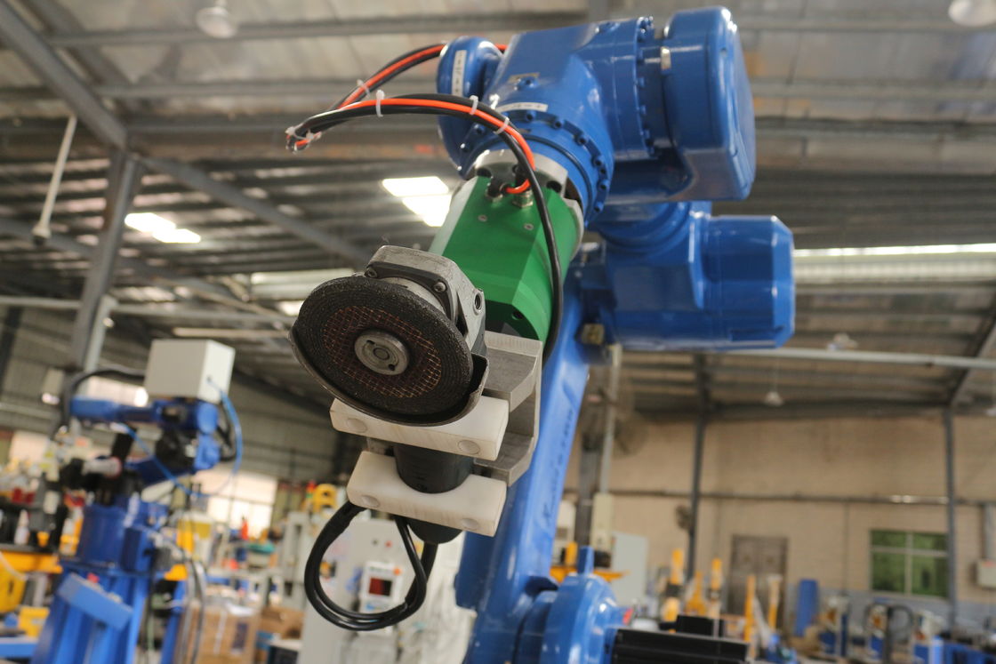 Blue HWASHI Estación de Soldadura de Robot Compacto de pequeño tamaño Robot de soldadura de arco dedicado