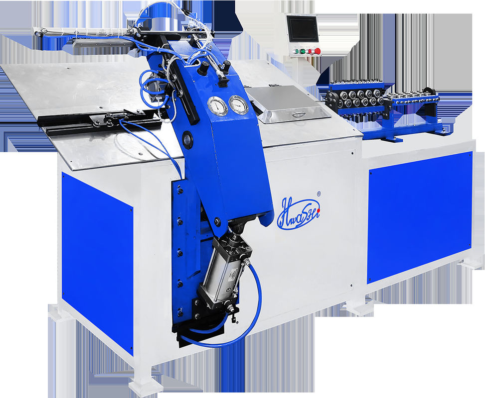 HWASHI CNC 3 Ejes 2D de alambre de flexión y y máquina de soldadura producto caliente CE suministrado acero al carbono alambre de metal automático
