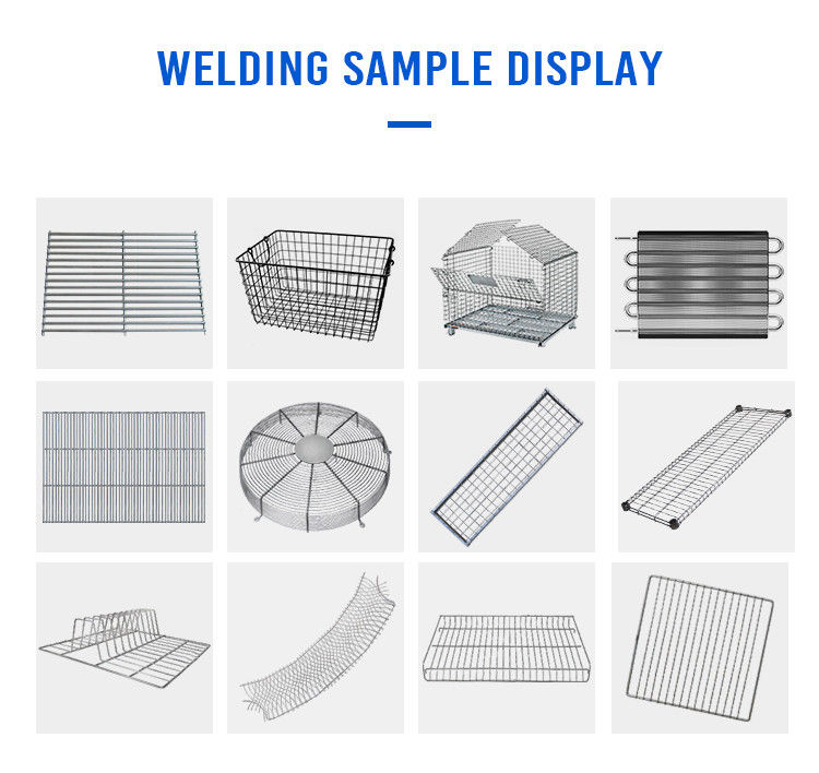 HWASHI Panel de malla de alambre automático jaula de soldadura línea de fabricación de la máquina para malla de alambre soldada