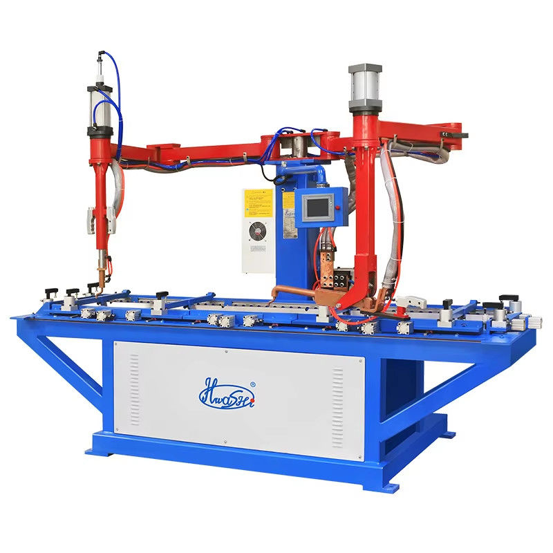 Tipo de brazo de manivela Máquina de soldadura por puntos para chapa metálica Máquina ideal de soldadura de proyección de chapas metálicas de automóviles