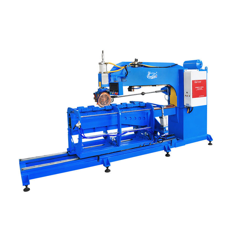 Hwashi Máquina de soldadura de costura circular de doble estación automática de acero inoxidable de alta calidad Fabricante de tanques de aceite