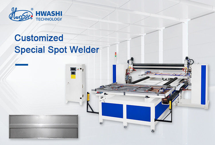 Hwashi 20-Head 380V máquina de soldadura spotter de 2 fases soldadora automática de puntos para el inoxidable