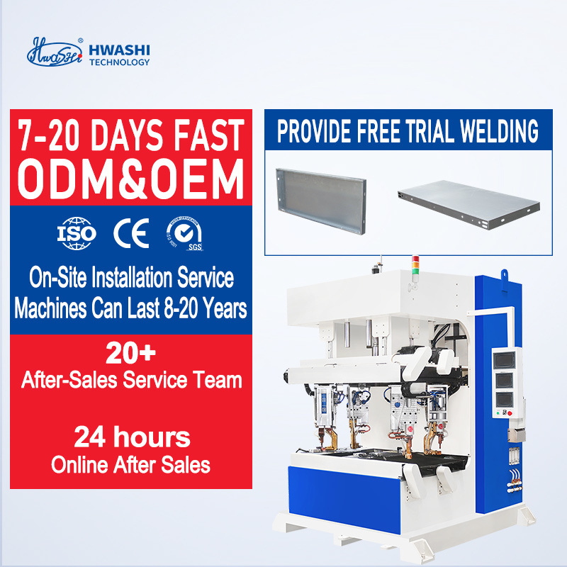 La máquina de soldadura de acero inoxidable es adecuada para soldar paneles de la puerta de chapa de metal y otros productos