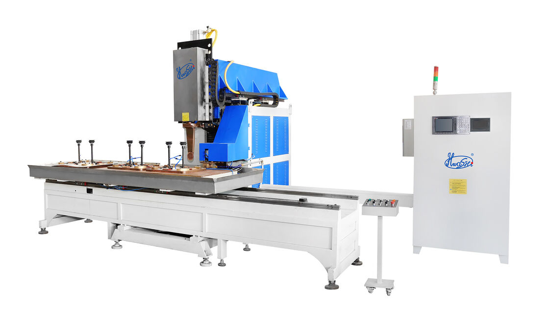 Máquina de soldadura por costura de 500 kg con modo de control PLC y nivel de automatización semiautomático, perfecta para soldadura consistente