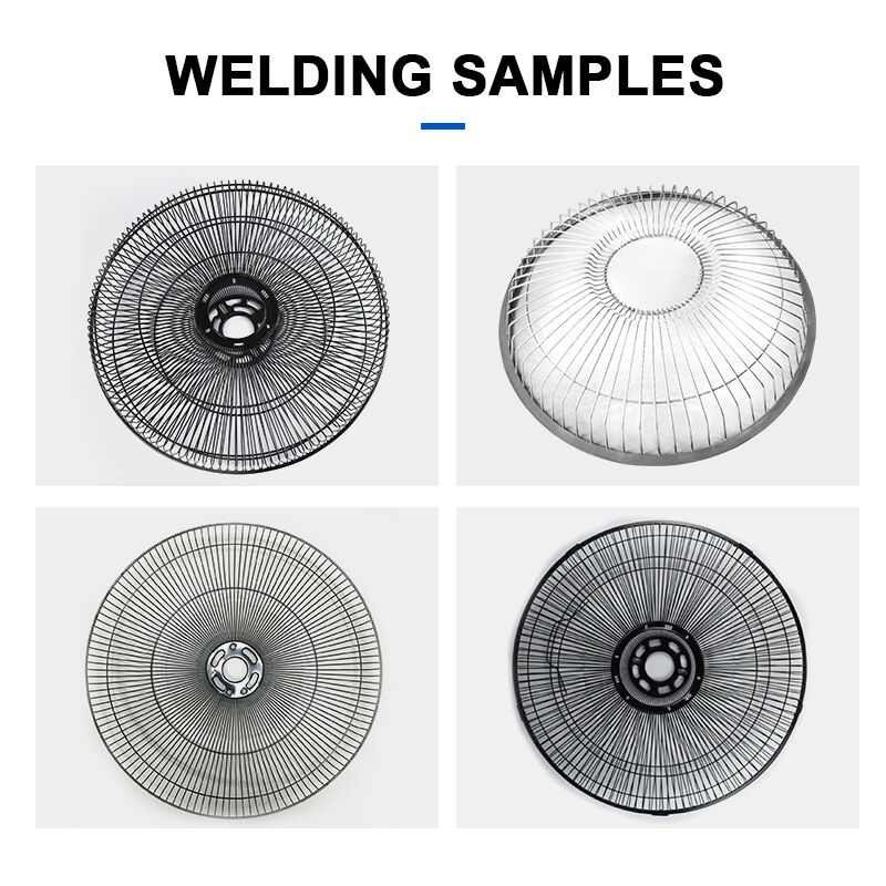 Línea de producción de protectores de ventilador de potencia HWASHI 350kw con espesor máximo de soldadura de 2 mm y automatización de extremo a extremo