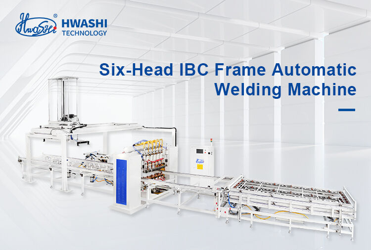 Línea de producción de soldadura de jaulas IBC con prueba de vibración, tiempo de 0 a 1 hora
