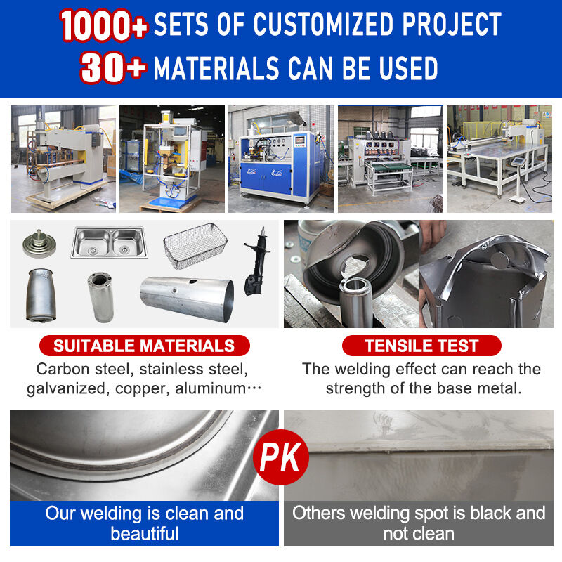 Máquina de soldadura por resistencia Hwashi 160kVA con soldadura por resistencia de alta frecuencia y certificación CE para la producción de utensilios de cocina