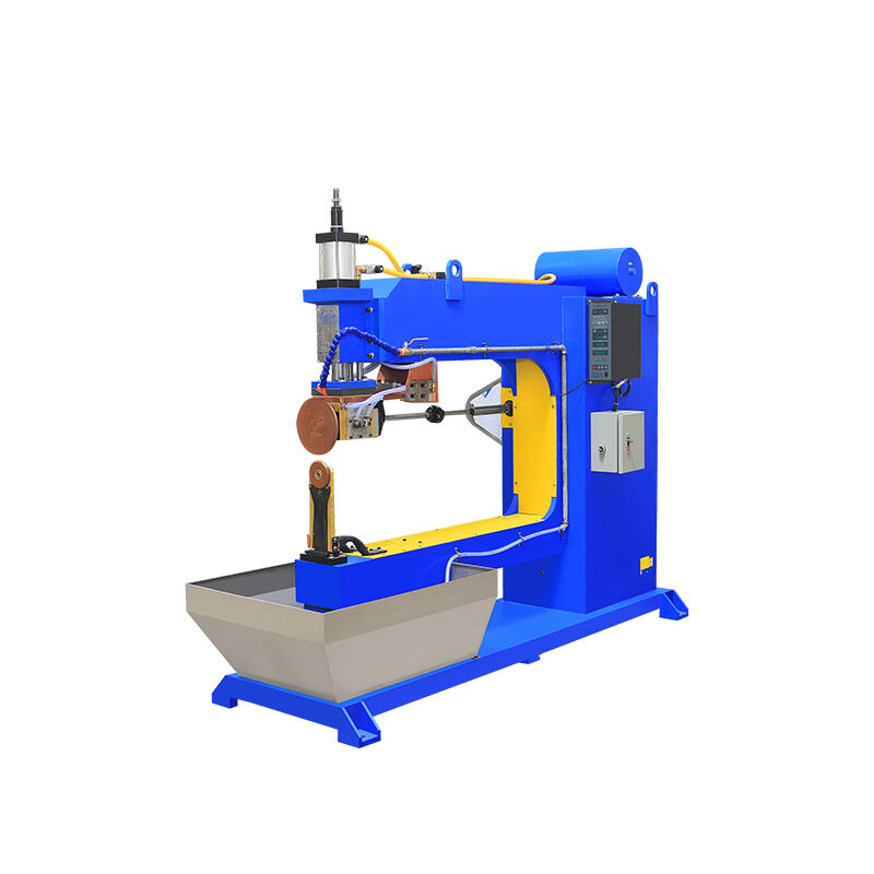 Máquina de costura semiautomática con rango de espesor de soldadura de 0,5 a 5 mm, perfecta para aplicaciones de soldadura de costura industrial