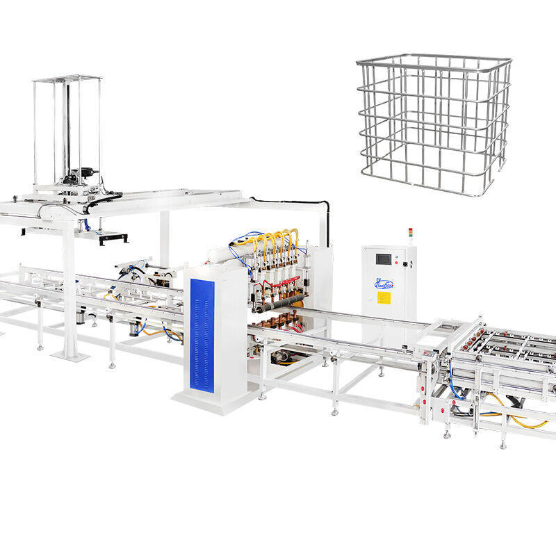 Eficiencia de flexión de 20 a 25 segundos Máquina de soldadura de jaula IBC con método de control PLC y tiempo de prueba de vibración de 0 a 1 hora