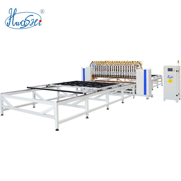 Hwashi AT-MF25K Soldadora de puntos múltiples con el inversor MFDC Alimentación con alimentación servo y espaciamiento de electrodos ajustable